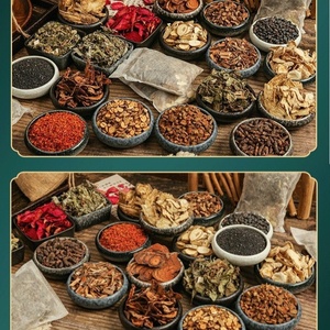 Confezione per Bagno di Piedi alle Erbe con Assenzio e Pepe del Sichuan, 24 Ingredienti per Alleviare Umidità e Freddo, Origine Henan, Durata 6 Mesi - Product Image 3