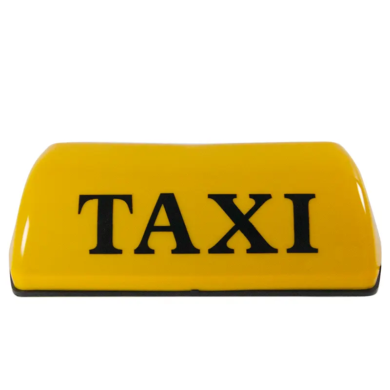 Taxi techo publicidad taxi led caja de luz superior de