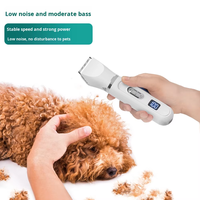 Kit de toilettage pour animaux de compagnie électrique rechargeable multifonctionnel 4 en 1, écologique, faible bruit, tondeuse à poils de chien, tondeuse en acier inoxydable