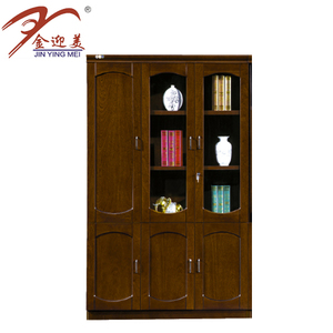 <span class=keywords><strong>Librero</strong></span> de madera barato, puertas de cristal, diseño de <span class=keywords><strong>Librero</strong></span> elegante - Product Image 2