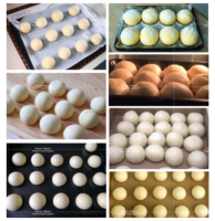 Diviseur de pâte rond, qualité alimentaire, résistant à l'huile, pour la boulangerie, machine à portionner la pâte