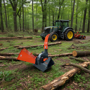 Trituradora de madera Toro de 6 pulgadas con enganche de 3 puntos y cuchillas reversibles para maquinaria forestal - Product Image 2
