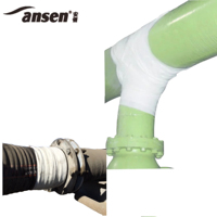 Kit de Matériaux de Plomberie de Haute Qualité Marque Ansen – Bande de Réparation de Tuyaux en Fibre de Verre Activée par l'Eau, Résine Polyuréthane 3-5
