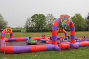 Tấm Cản Bơm Hơi Cho Trẻ Em Đường Đua Xe Hơi, Sân Đua Xe Nghệ Thuật Đi Chơi Ngoài Trời - Product Image 3