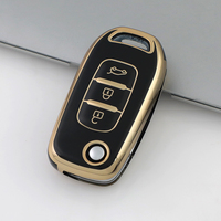 Étui de protection souple en TPU pour clé de voiture Renault Koleos Kadjar Talisman FLUENCE CAPTUR, avec porte-clés et accessoires