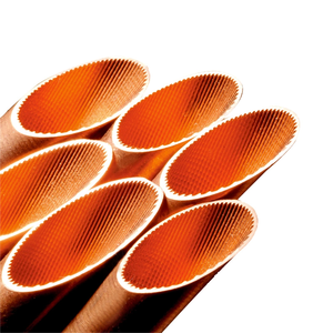 Tubes en <span class=keywords><strong>cuivre</strong></span> à rainures internes caloduc en <span class=keywords><strong>cuivre</strong></span> sous vide à mèche recuite légère - Product Image 1