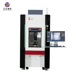 SANYI New Design Long Lifespan High Accuracy Uv Auto Focus Laser Cutting And Marking Machine For Diamond Thin Films