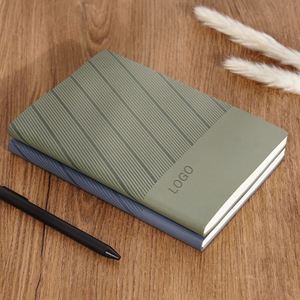 Carnets de notes A5 en cuir PU pour professionnels, avec feuilles mobiles, journal de bord d'affaires, personnalisable avec LOGO – Vente en gros - Product Image 1