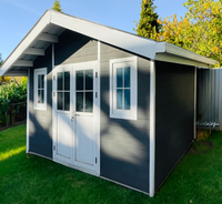 Vente directe usine – Maisons modulaires en WPC série E EASYGREEN, panneaux sandwich, villas modernes en acier, aires de jeux extérieures, abris de jardin, gymnases