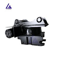 Coupleur rapide d'attelage tournant d'excavatrice fiable de 1-3t et moteur compatible d'attachement hydraulique