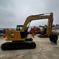 Excavator Bekas Caterpillar CAT310, Mesin Pemindah Tanah Hidrolik Crawler Kecil, CAT 310, Berat Operasi 10 Ton
