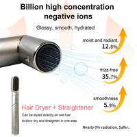 7 en 1 haute vitesse 110000 tr/min sèche-cheveux ensemble de brosses Multi Styler outil ménage souffleur de cheveux brosse Auto Wrap cheveux Styler