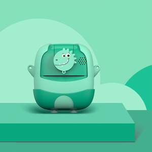 Cámara Instantánea para Niños, Diseño Adorable, Gran Angular de 180° y Pantalla de 2.0 Pulgadas, Video 1080p, Impresión, Azul y Rosa - Product Image 6