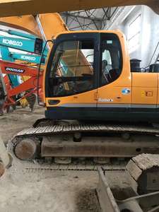 Pelle mécanique sur chenilles originale de la Corée Hyundai 215 Moteur Yanmar d'occasion à haut rendement en bon état Vente - Product Image 6