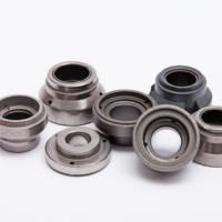 Komponen Sinter Fe-C-Cu Presisi Tinggi, Bushing Pemandu Batang Peredam Kejut untuk Aksesoris Perakitan Piston Peredam Mobil dan Motor