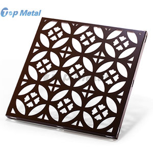 装飾的な部屋の仕切りアルミニウム仕切りスクリーン金属の居間の分離 - Product Image 6