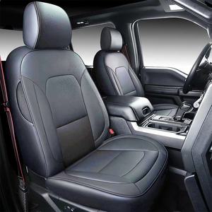 Ensemble complet <span class=keywords><strong>de</strong></span> housses <span class=keywords><strong>de</strong></span> sièges en cuir pour camionnette Ranger <span class=keywords><strong>Ford</strong></span> <span class=keywords><strong>F150</strong></span> F150XLT F-150 F250 F350 F450 2015-2024 - Product Image 5