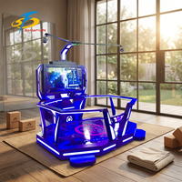 Fabricante de la moneda operado juego de Arcade de disparo de 9D VR disparar juegos de simulador de RV