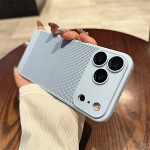 เคสโทรศัพท์แบบแข็งบางเฉียบ ดีไซน์ด้าน พร้อมระบบระบายความร้อน สำหรับ iPhone 17 Air 16 15 14 13 12 11 Pro Max Plus 16E - Product Image 6