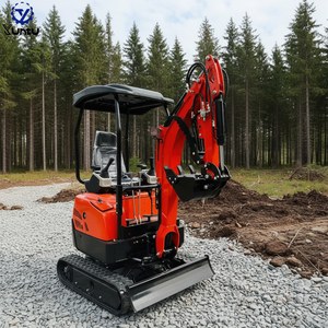 Mini-excavatrice compacte sur chenilles <span class=keywords><strong>de</strong></span> 1,5 tonne homologuée EPA Euro 5, livraison gratuite, <span class=keywords><strong>pour</strong></span> travaux agricoles et <span class=keywords><strong>de</strong></span> jardinage, mini-excavadora - Product Image 1
