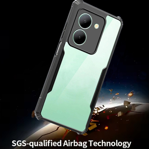 <span class=keywords><strong>Coque</strong></span> <span class=keywords><strong>de</strong></span> <span class=keywords><strong>téléphone</strong></span> pour <span class=keywords><strong>Vivo</strong></span> Y95 Y93 Y91 Y90 Y70 Y56 Y53S Y51A Y33S Y02T, TPU noir ultra-fin, protection anti-chute, cadre souple en acrylique - Product Image 4