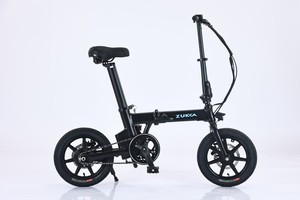 Bicicletta Elettrica Pieghevole da 16 Pollici, 250W 36V, in Lega di Alluminio, Batteria al Litio, Motore Brushless, Freni a Disco, 3 Velocità, Impermeabile, per Città <span class=keywords><strong>e</strong></span> <span class=keywords><strong>Gravel</strong></span> - Product Image 4