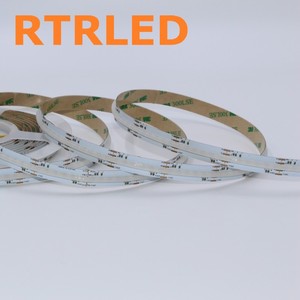 <span class=keywords><strong>Ruban</strong></span> <span class=keywords><strong>LED</strong></span> RGB <span class=keywords><strong>multicolore</strong></span> de qualité supérieure 8 mm 24 V 630 <span class=keywords><strong>LED</strong></span> 10 W/m, longueur de coupe 33,33 mm, pour éclairage architectural encastré - Product Image 1
