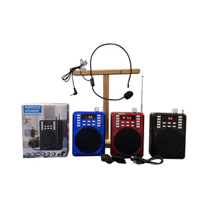 Bài Giảng Tập Thể Dục Ca Hát Giáo Viên Nhỏ Từ Xa Điện Mixer Đài Phát Thanh FM Ghi Âm Microphone Loa Siêu Trầm Loa Khuếch Đại Loa - Product Image 2