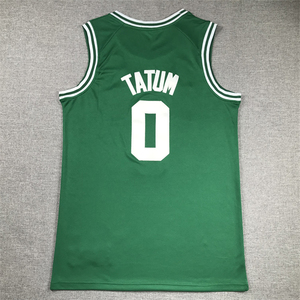 <span class=keywords><strong>Maillot</strong></span> de basket-ball 0 # Jayson Tatum pour hommes, cousu 33 # <span class=keywords><strong>Larry</strong></span> <span class=keywords><strong>Bird</strong></span> 7 # Jaylen Brown Jerseys - Product Image 1