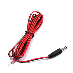 Kabel Harness Daya DC5525 Male 5.5*2.5*22.5mm UL2468 20AWG 1m PVC Tembaga Murni untuk Lampu LED Strip Kamera Keamanan - Product Image 1