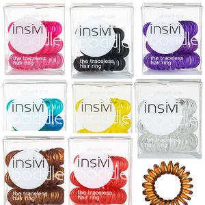 Élastiques à cheveux Insivi, spirales élastiques, anneaux à cheveux sans trace, usage décontracté unisexe - Product Image 1