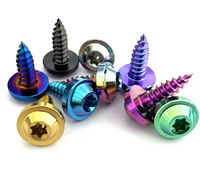 Penjualan Langsung Pabrik, Produksi Pabrik, Soket Torx M8 Metrik Kelas 4, Baut Titanium Ulir Halus, Sekrup Self Tapping untuk Sepeda Motor