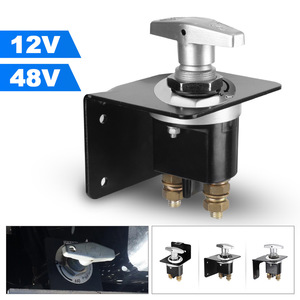 สวิตช์โซลินอยด์ 12V-48V แบตเตอรี่พาวเวอร์ดิสคอนเนคท์พร้อมแผงล็อคสำหรับรถยนต์เรือยอชท์รถบ้านสวิตช์ไฟหลัก 20247 - Product Image 3