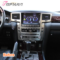 Prix usine Android écran tactile Navigation autoradio pour Lexus LX570 2008 2009 2010 2011 2012 2013 2014 2015 avec carpe