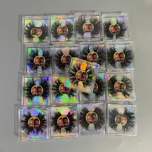 Super Fluffy 25 Mm 3D Mink Eyelashes Vendor Mink 5d Mink Eyelashes Lashes3d Wholesale Vendor 25mm Bulk