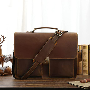 Maletín <span class=keywords><strong>de</strong></span> Cuero PU para Hombre, Estilo Clásico, Maletín <span class=keywords><strong>de</strong></span> Negocios, Bolsa <span class=keywords><strong>de</strong></span> Mensajero, Maletín <span class=keywords><strong>de</strong></span> Abogado, Bolsa para Portátil <span class=keywords><strong>de</strong></span> Negocios para Hombre - Product Image 1