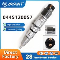 NANT High Quality Diesel Fuel Injector Engine Assembly Injection Valves with Strict Pre-Shipment Testing 0445120057