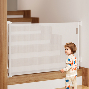 Prodigy SG021 rétractable bébé sécurité porte maille porte porte largeur 55 po pour cuisine escalier bébé épreuvage pour la Protection - Product Image 4