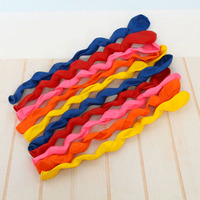 Ballon torsadé 1.8g de couleurs mélangées en gros Jouets pour enfants Ballons en latex en spirale Décoration de fête et de vacances