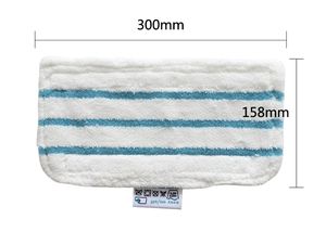 Mopas de vapor de microfibra, paño limpiador Compatible con <span class=keywords><strong>Black</strong></span> + <span class=keywords><strong>Decker</strong></span>, mopa de vapor serie 1600 FSM 1610 FSM 1630 SMH1621 HSMC1300 - Product Image 4