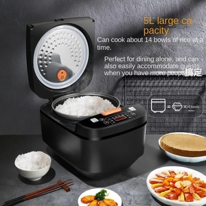 Olla Arrocera Digital Multifuncional de Gran Capacidad de 3L, de Plástico de Alta Calidad, para Uso Doméstico, con Revestimiento Antiadherente y Funciones Inteligentes - Product Image 4