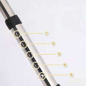 Sedia a rotelle manuale leggera portatile in lega di alluminio approvata dalla compagnia aerea per disabili - Product Image 6