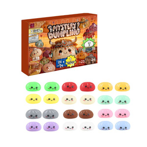Nuevo Producto Caliente: Calendario de Adviento Misterioso de Dumplings, Caja Sorpresa con Juguete Estrujable, Caja de Regalo para Alivio del Estrés en Adultos, Juguete Rebotador Chusx - Product Image 6