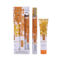 Ensemble de crème pour les mains parfumée en spray miniature arabe de 30 ml, format voyage, portable, parfum boisé longue durée, coffret cadeau