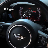 Tableau de bord numérique pour BMW Mini Cooper F54 F55 F56 F60 2014-2023 Compteur de vitesse pour tableau de bord LCD Système Linux Cockpit virtuel