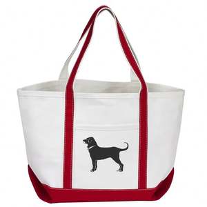 Bolsa de Compras de Lona con Asa de Hombro, Personalizada con Logotipo, de Algodón Natural Reciclable, Grande y Extra Grande, con Color Personalizado - Product Image 1