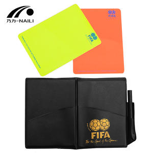Juego de Tarjetas Rojas y Amarillas de Alta Calidad para Árbitro de Fútbol, Entrenamiento de Fútbol, Venta Directa de Fábrica - Product Image 4