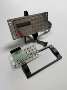 21キーメタルロックとLCD工業用キーボード防水キーパッド燃料ディスペンサー用キオスク自動販売機 - Product Image 2
