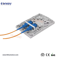 SC APC Pigtail 1 2 Core FTTH Boîte de jonction à fibre optique Type SC Petite boîte à cassette