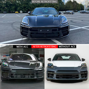 Parachoques Delantero 2024-2025 con Luces de Circulación Diurna y Recortes para Faros Antiniebla para Actualización de Panamera 976 Turbo - Product Image 2
